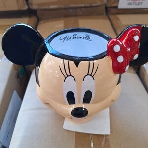 Minnie Mouse Ceramic Planter